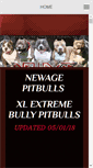 Mobile Screenshot of newagepitbulls.com